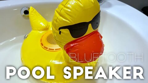 Inflatable Bluetooth Speaker Floating Pool Duck Review