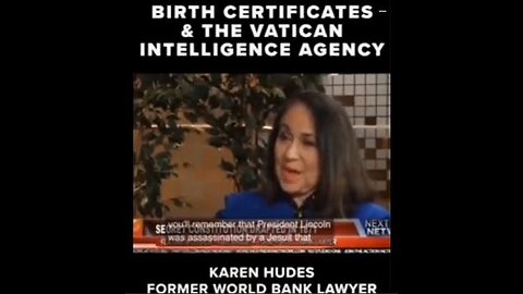 Birth Certificates and the Vatican Intelligence Agency