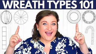 Wreath Types 101 | How to use different wreath styles | Wreath Ideas