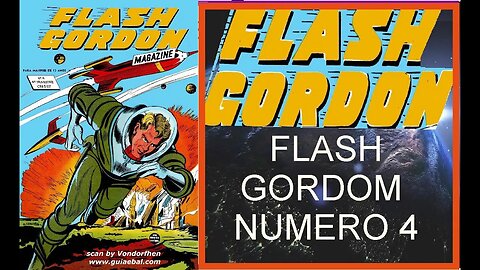 FLASH GORDON NUMERO 04 #museudogibi #gibi #quadrinhos #comics #historieta