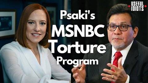 Jen Psaki Loves Torturers That Don't Like Trump