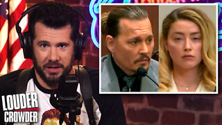 CALLING OUT MEDIA LIES: Johnny Depp's Battle for MEN'S RIGHTS VS Amber Heard! | Louder with Crowder