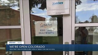 Kids First Health Care Clinic reopens at Brighton High School