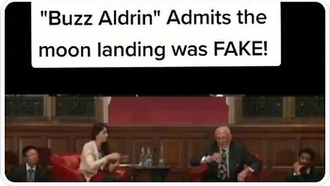 BUZZ ALDRIN HAS ADMITTED FLAT OUT ON AT LEAST 3 DIFFERENT OCCASIONS THE MOON LANDING WERE FAKE 🚀