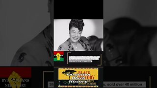 Ella Fitzgerald - 1st African American Female Grammy Winner #history #blackhistory #blackculture