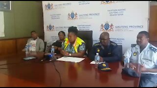 SOUTH AFRICA - Johannesburg -Easter Road Safety Campaign (video) (UvH)