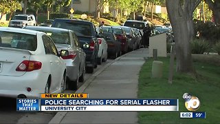 Police look for serial flasher