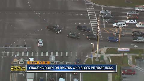 Hillsborough deputies cracking down on drivers blocking intersections in Riverview