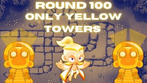 Challenge : Only YELLOW Towers / Bloons TD6