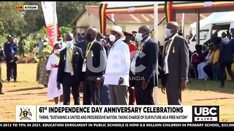 H.E MUSEVENI SUPERINTENDS THE AWARDING OF FORTY TWO (42)PEOPLE IN KITGUM