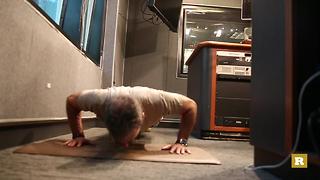 Clark Howard Kicks Off Rare's 22 Push-Up Challenge