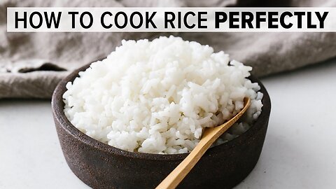 HOW TO COOK RICE (PERFECTLY) | + tips, meal prep and rice recipes