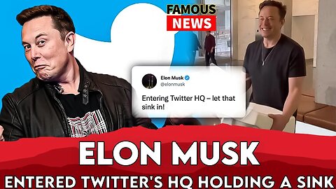 Elon Musk First Look Inside Twitter HQ | Famous News | Famous News