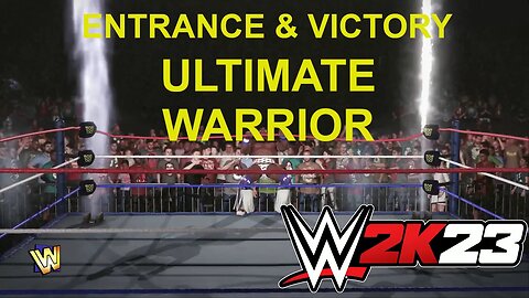 WWE 2K23 Entrance & Victory The Ultimate Warrior // SUMMERSLAM 1988