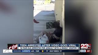 14-year-old arrested after violent video goes viral