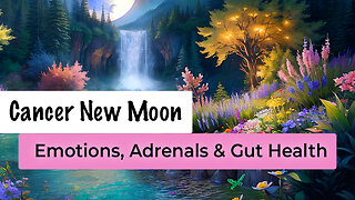 New Moon in Cancer - Energy Update to support your Adrenals and Gut health (July, 2024)