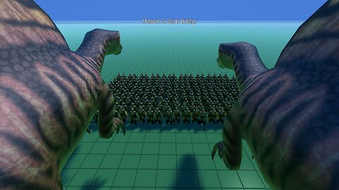 250 Spinosaurus's Versus 250 Elf Shields || Ultimate Epic Battle Simulator