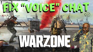 How to FIX WARZONE Voice Chat Not Working" | Game Chat Fixed (CoD: Modern Warfare Tips & Fixes)