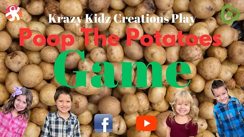 Poop The Potatoes Game | Krazy Kidz Creations