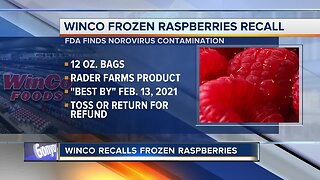 WinCo's frozen raspberries from Washington farm recalled