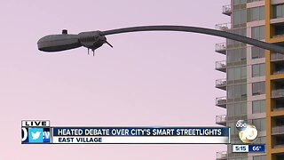 Heated debate over San Diego's smart streetlights