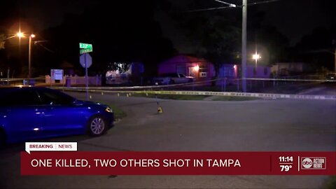 Woman dead, 2 others injured after triple shooting in Tampa, police say