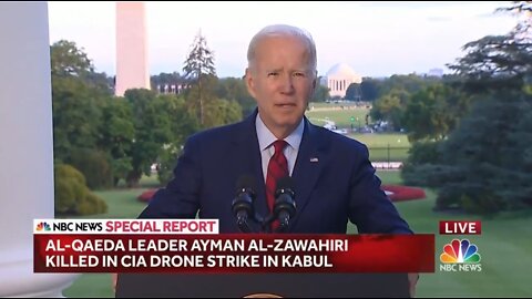 Biden Confirms Killing Of Al Qaeda Leader Ayman al-Zawahiri