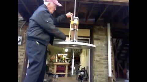 Fran McCabe RIP - Gyroscopic Dynamo - 1200 Inch Pounds of Torque from 2.5 Inch Pounds Motor