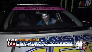NASCAR returns to the Kansas Speedway this weekend with playoff race