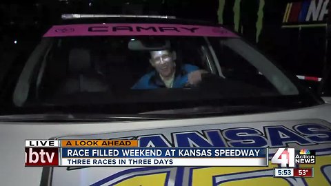 NASCAR returns to the Kansas Speedway this weekend with playoff race