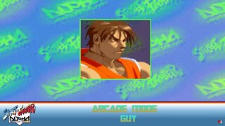 Street Fighter: Alpha: Arcade Mode - Guy