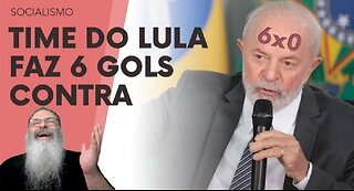 GOVERNO LULA, jogando SOZINHO, faz 6 GOLS CONTRA em POUCOS DIAS e PERDE a SEMANA de GOLEADA