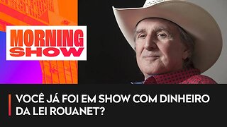 "Dinheiro da prefeitura não é Lei Rouanet" Fala de Sérgio Reis provoca polêmica