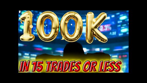 1k To 100k In 15 Trades Or Less Challenge: 4th Pick🚨 Must See To The End /Stock Market Crash Coming?