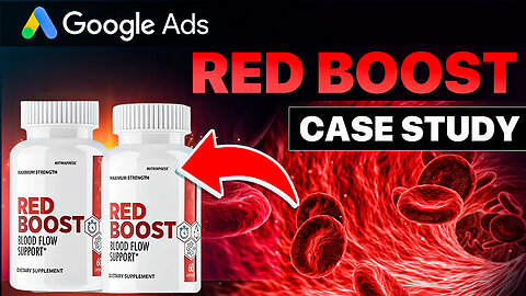 Google Ads Case Study - [RED BOOST] - $110 In REVENUE With This Landing Page?