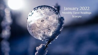 SCORPIO January 2023 | MONTHLY TAROT READING | Sun Rising Moon