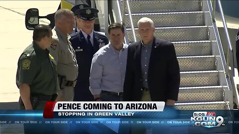 Vice President Mike Pence coming to Arizona this week, meeting with Senator Martha McSally