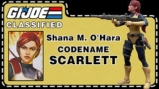 Shana M. "Scarlett" O'Hara - G.I. JOE Classified Retro Card - Unboxing & Review