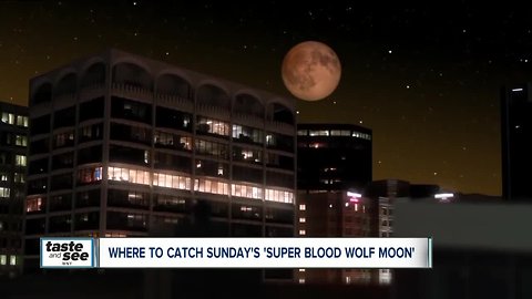 'Super Blood Wolf Moon" this weekend