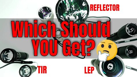 Guide to Long Range Flashlights (throwers) | TIR vs. Reflector vs. LEP: What's Best For You?