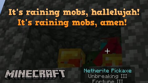 For the first time in history, it's gonna start raining mobs! Entry level XP farm