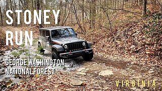 George Washington National Forest Overland - Stoney Run by Jeep - West Virginia