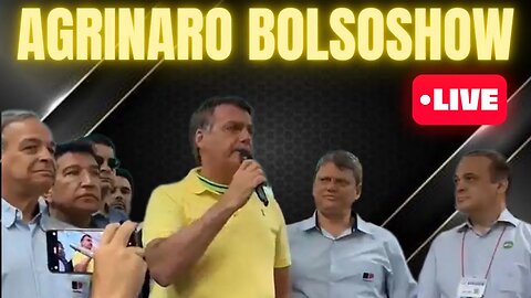 BOLSONARO É UMA FORÇA DA NATUREZA E O AGRISHOW COMPROVA