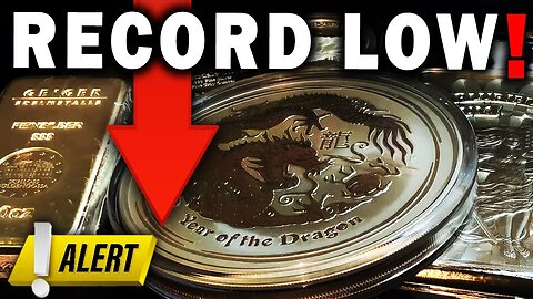 ALERT! Silver Demand At RECORD LOWS! The Biggest Clue To Silver's Price!