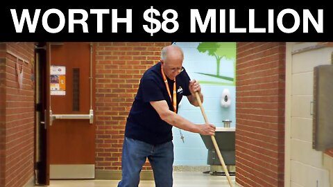Unveiling the Hidden Fortune: The Janitor with $8 Million in Secret Savings!