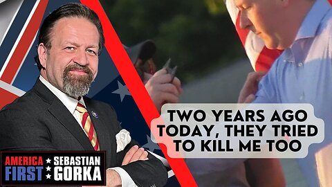 Two years ago today, they tried to kill me too. Lee Zeldin with Sebastian Gorka on AMERICA First