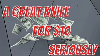 THE BEST $10 KNIFE EVER? | COLD STEEL KUDU