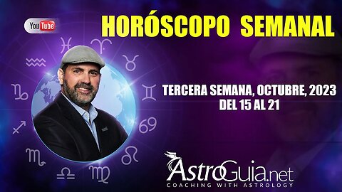 Tercera Semana de Octubre, Una Semana de Locura. Entérate porque. #horoscoposemanal #astrologia