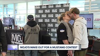 Mojo's make out for a Mustang contest