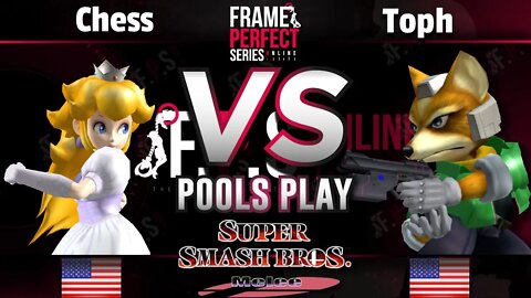 FPS2 Online Pools - Chess (Peach) vs. MIOM | Toph (Fox) - Smash Melee